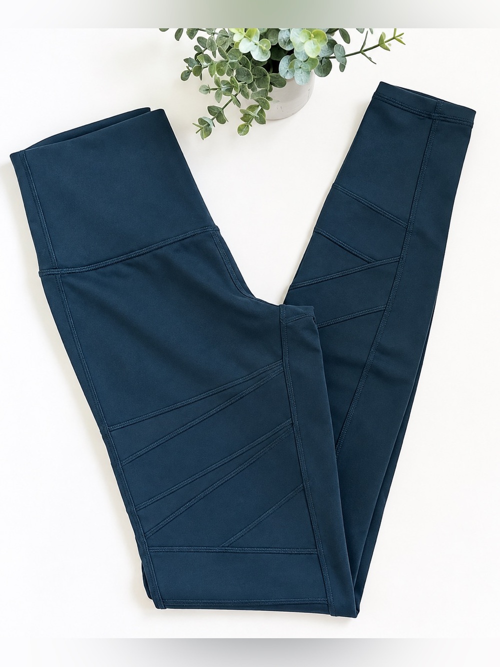 Lululemon Wunder Under Pant Hi-Rise Tech Mesh 31" Submarine Size 6